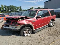 Ford Expedition salvage cars for sale: 1998 Ford Expedition