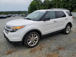 Salvage cars for sale from Copart Concord, NC: 2013 Ford Explorer XLT