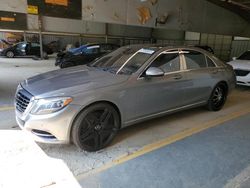 Salvage cars for sale from Copart Dallas, TX: 2014 Mercedes-Benz S 550 4matic