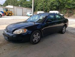 Chevrolet salvage cars for sale: 2007 Chevrolet Impala LS