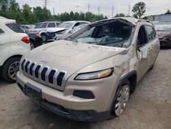 2015 Jeep Cherokee Limited en venta en Bridgeton, MO