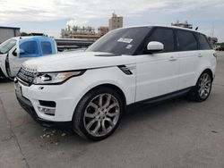 Land Rover salvage cars for sale: 2015 Land Rover Range Rover Sport HSE