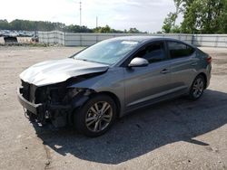 Vehiculos salvage en venta de Copart Dunn, NC: 2018 Hyundai Elantra SEL