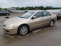 Salvage cars for sale from Copart Hartford City, IN: 2007 Honda Accord EX