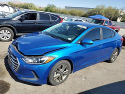 2018 Hyundai Elantra SEL en venta en Las Vegas, NV