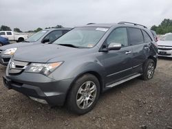 Salvage cars for sale from Copart Hillsborough, NJ: 2009 Acura MDX