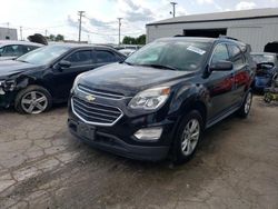 Chevrolet salvage cars for sale: 2017 Chevrolet Equinox LT