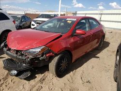 Salvage cars for sale from Copart Albuquerque, NM: 2017 Toyota Corolla L