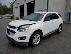 Chevrolet salvage cars for sale: 2016 Chevrolet Equinox LS