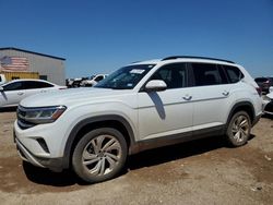 Salvage cars for sale from Copart Amarillo, TX: 2021 Volkswagen Atlas SE