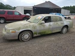 Salvage cars for sale from Copart Greenwell Springs, LA: 2003 Lincoln Town Car Signature