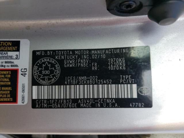 2011 Toyota Camry Base