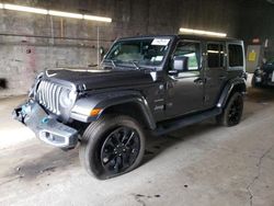 Jeep Wrangler salvage cars for sale: 2023 Jeep Wrangler Sahara 4XE