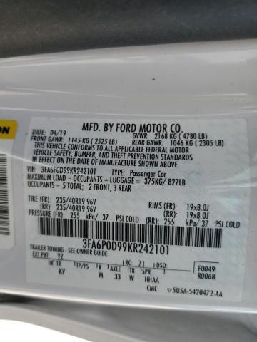 2019 Ford Fusion Titanium