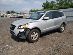 Hyundai Santa fe salvage cars for sale: 2008 Hyundai Santa FE GLS