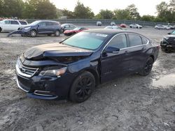 Chevrolet Impala salvage cars for sale: 2018 Chevrolet Impala LT