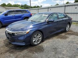 Honda salvage cars for sale: 2018 Honda Accord LX