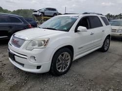 GMC salvage cars for sale: 2012 GMC Acadia Denali