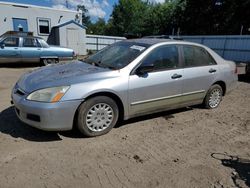 Salvage cars for sale from Copart Lyman, ME: 2007 Honda Accord Value