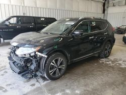 Nissan salvage cars for sale: 2017 Nissan Rogue SV