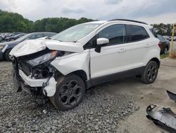 Ford Ecosport salvage cars for sale: 2018 Ford Ecosport SES