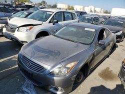 Infiniti Vehiculos salvage en venta: 2012 Infiniti G37 Base