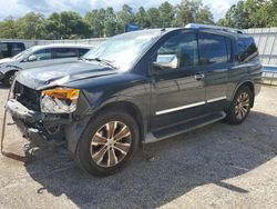 Nissan Armada Vehiculos salvage en venta: 2015 Nissan Armada SV