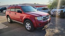 Ford salvage cars for sale: 2008 Ford Escape XLS