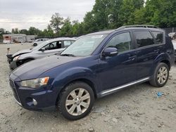 Mitsubishi salvage cars for sale: 2012 Mitsubishi Outlander SE