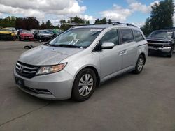 Honda Odyssey ex salvage cars for sale: 2015 Honda Odyssey EX