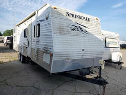 Springdale Travel Trailer salvage cars for sale: 2008 Springdale Travel Trailer