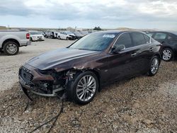 Infiniti salvage cars for sale: 2019 Infiniti Q50 Luxe