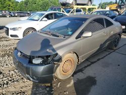 Honda salvage cars for sale: 2008 Honda Civic EX