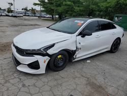 KIA k5 salvage cars for sale: 2022 KIA K5 GT Line