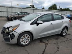 KIA salvage cars for sale: 2012 KIA Rio LX