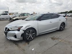 Salvage cars for sale from Copart Grand Prairie, TX: 2021 Nissan Maxima SV