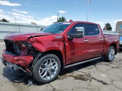 Chevrolet Silverado k1500 High Coun salvage cars for sale: 2020 Chevrolet Silverado K1500 High Country