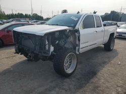 Chevrolet salvage cars for sale: 2015 Chevrolet Silverado K1500 LT