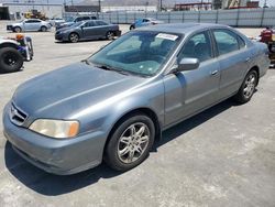 Acura salvage cars for sale: 2001 Acura 3.2TL