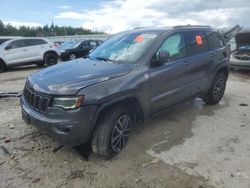 Jeep salvage cars for sale: 2017 Jeep Grand Cherokee Trailhawk