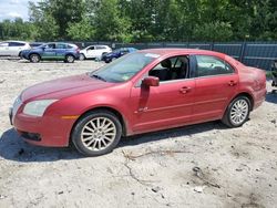 Mercury Milan salvage cars for sale: 2007 Mercury Milan Premier