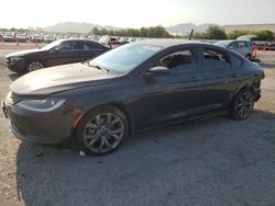 Salvage cars for sale from Copart Las Vegas, NV: 2015 Chrysler 200 S