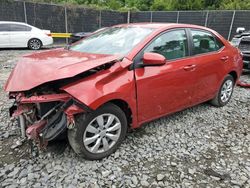 Vehiculos salvage en venta de Copart Waldorf, MD: 2016 Toyota Corolla L