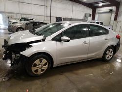 KIA salvage cars for sale: 2015 KIA Forte LX