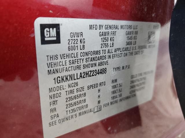 2017 GMC Acadia SLE