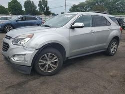 Chevrolet Equinox salvage cars for sale: 2016 Chevrolet Equinox LT