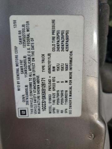 1999 Chevrolet S Truck S10