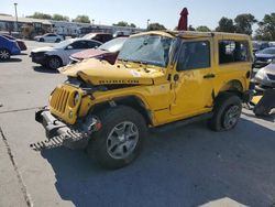 Jeep Wrangler salvage cars for sale: 2015 Jeep Wrangler Rubicon