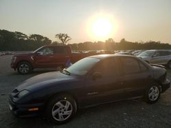 Pontiac salvage cars for sale: 2002 Pontiac Sunfire SE