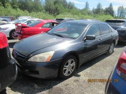 Honda salvage cars for sale: 2007 Honda Accord EX